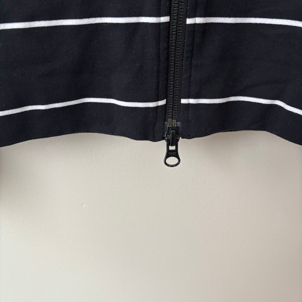 Lululemon Stride Sailor Stripe Hooded Jacket Sz 4 - Picture 10 of 11